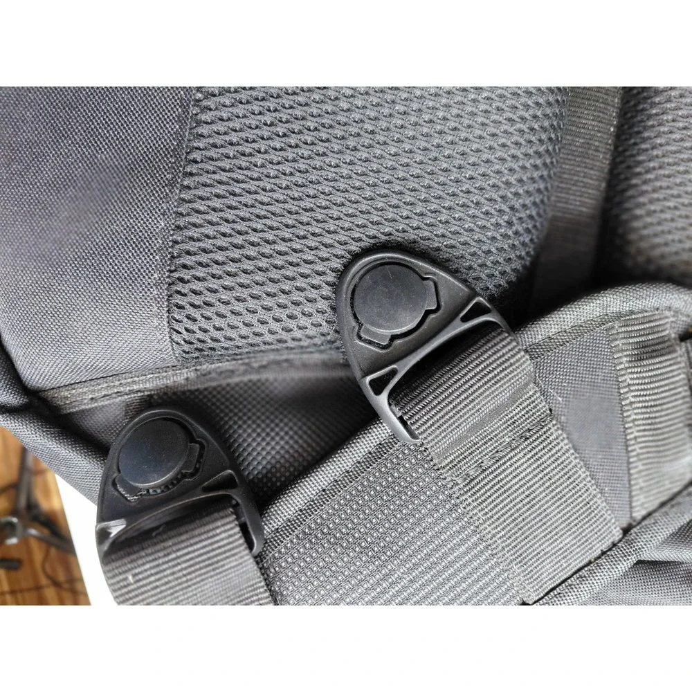 Technical Motorcycle Gear VC-408 Heavy Duty Canvas Padded Mesh Utility Rucksack